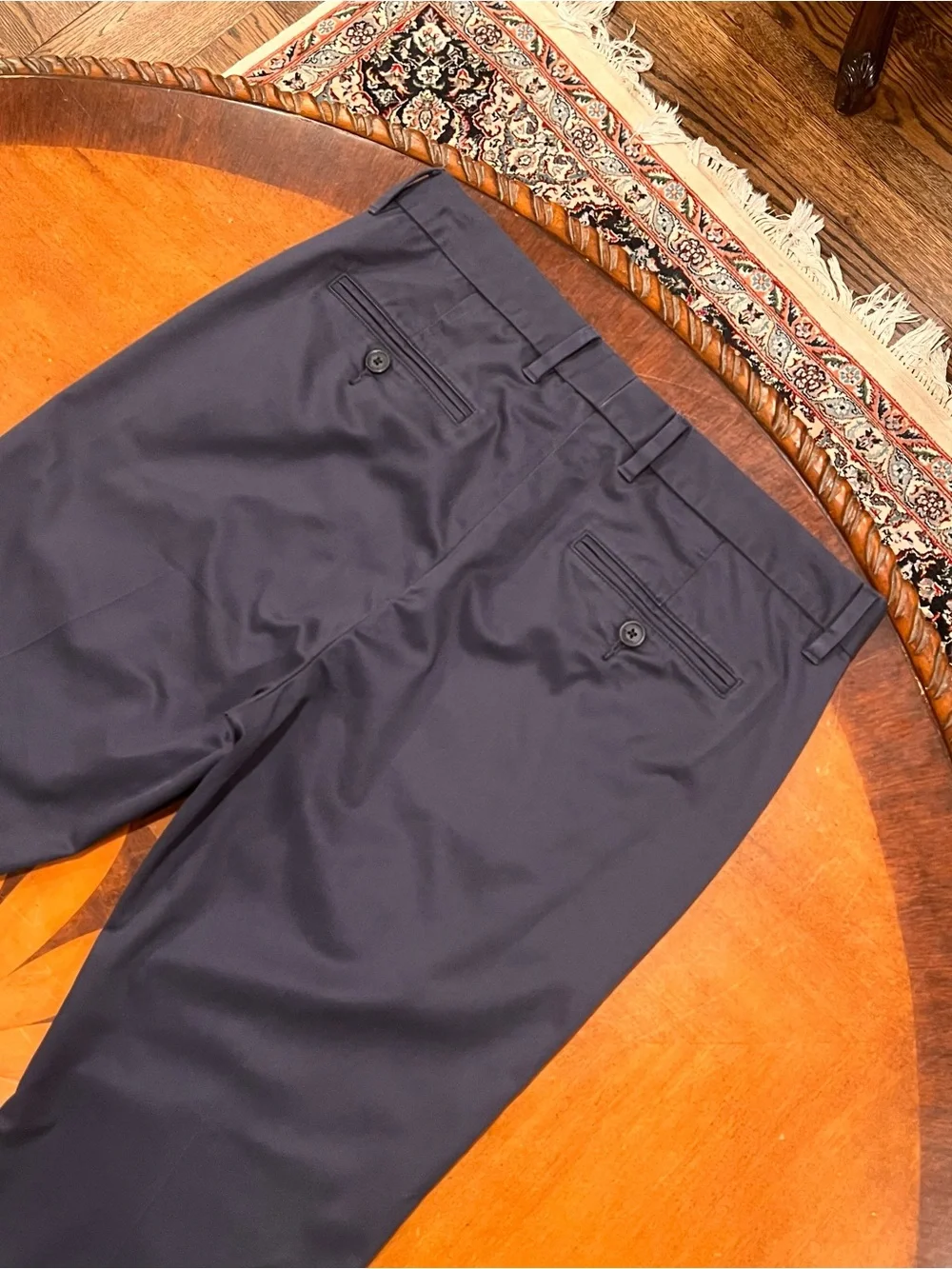 Bonobos Men’s Weekday Warrior Tailored Fit Dress Pants Monday Blue 30x34 Office